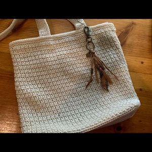 The Sak Handbag Bag Boho Crochet Shoulder Purse